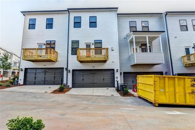 a view of building with a street