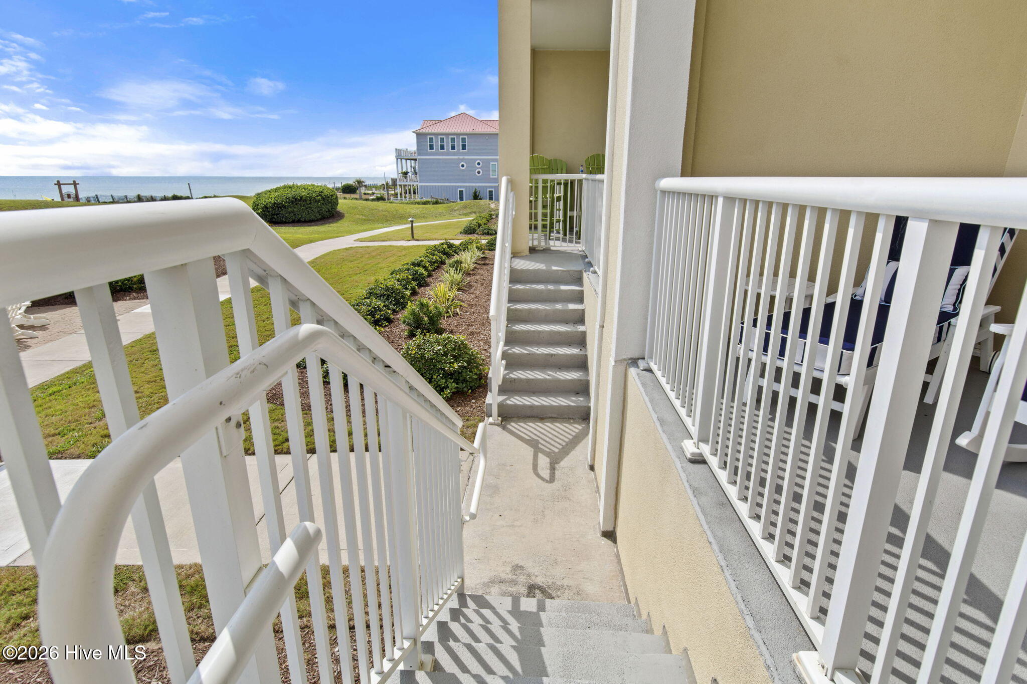 1435 Salter Path Road, Unit I1 Indian Beach, NC 28512 - Photo 36 of 63 Balcony entrance