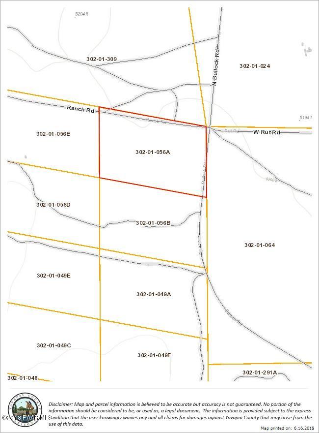 277 Ranch Road Ash Fork, AZ 86320 - Photo 3 of 6 Poteste Lot 277 A & B Map JWR