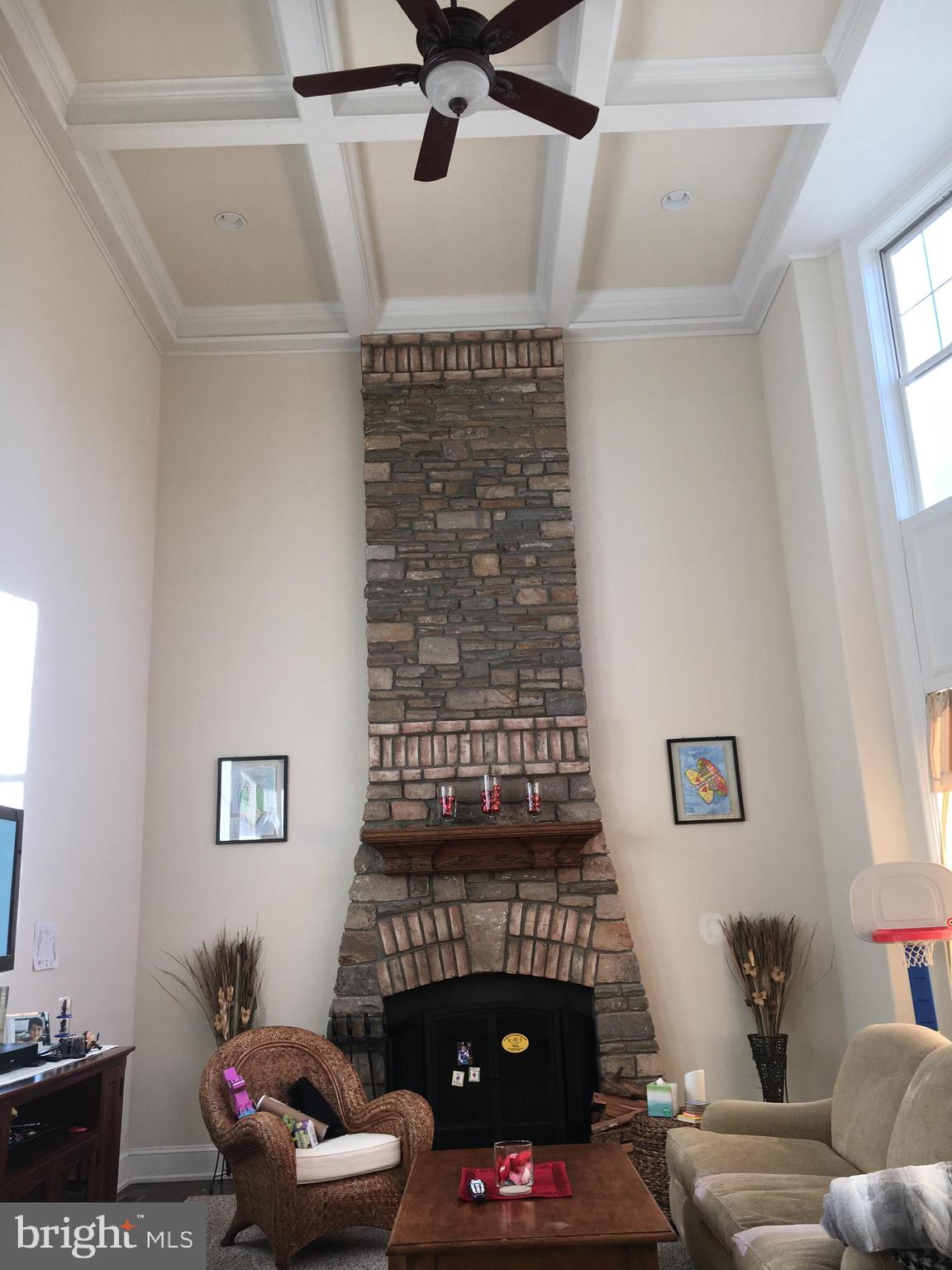 1616 Copper Beech Road Huntingdon Valley, PA 19006 - Photo 20 of 26 Family rm with cath ceiling and wood burning f/p.