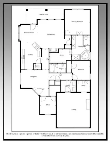 a picture of floor plan