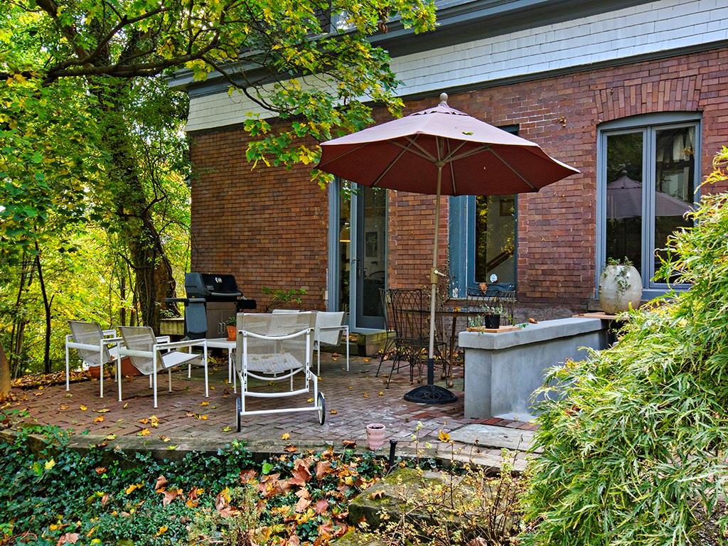 1 Parkton Place Pittsburgh, PA 15232 - Photo 23 of 25 Private Terrace exited from first floor den