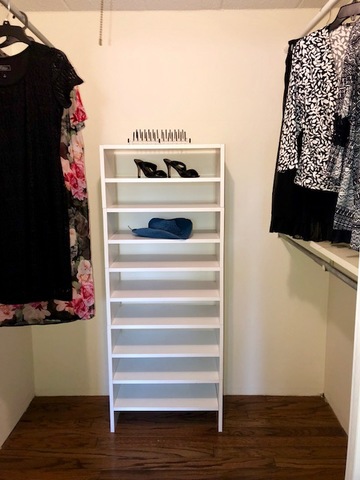 1102 Springinsguth Road, Unit 1A Schaumburg, IL 60193 - Photo 14 of 14 a view of walk in closet with clothes and shoes