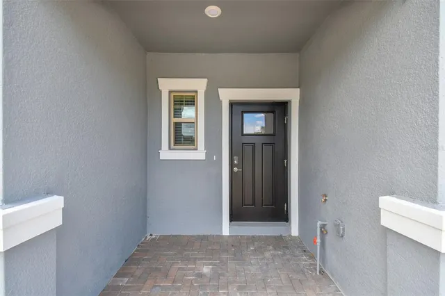 a small space with a window