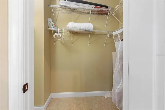 a view of walk in closet