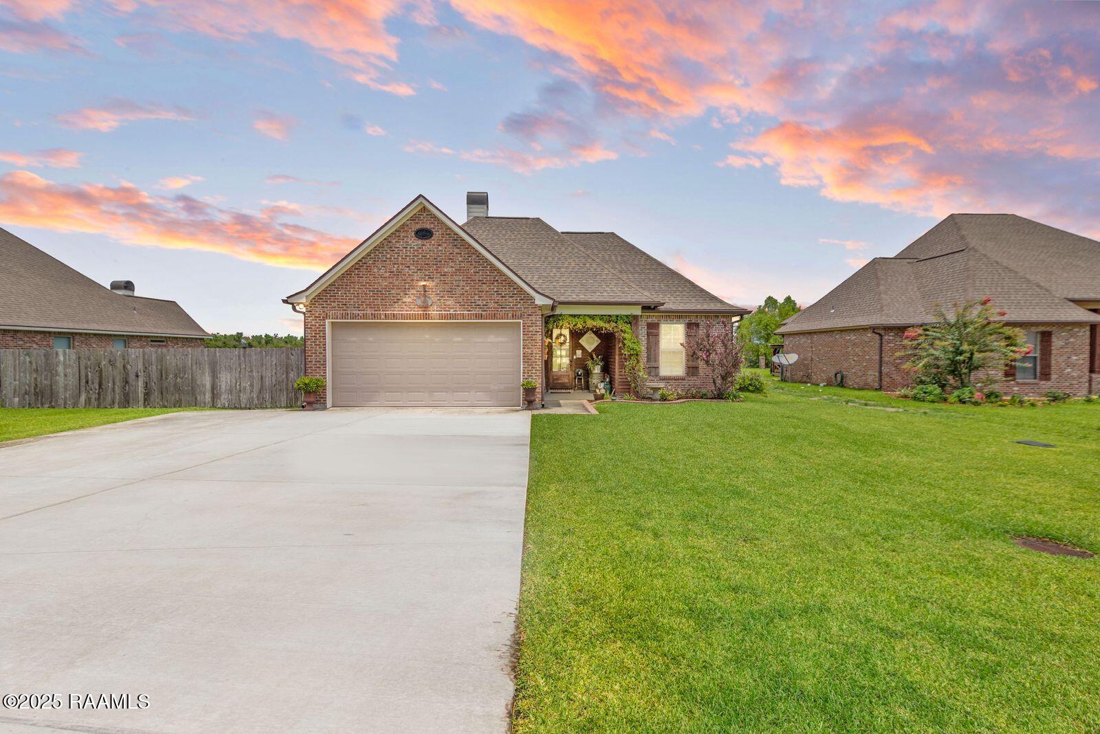 1181 Grand Loop Breaux Bridge, LA 70517 - Photo 38 of 40 1181 Grand Loop Twilight