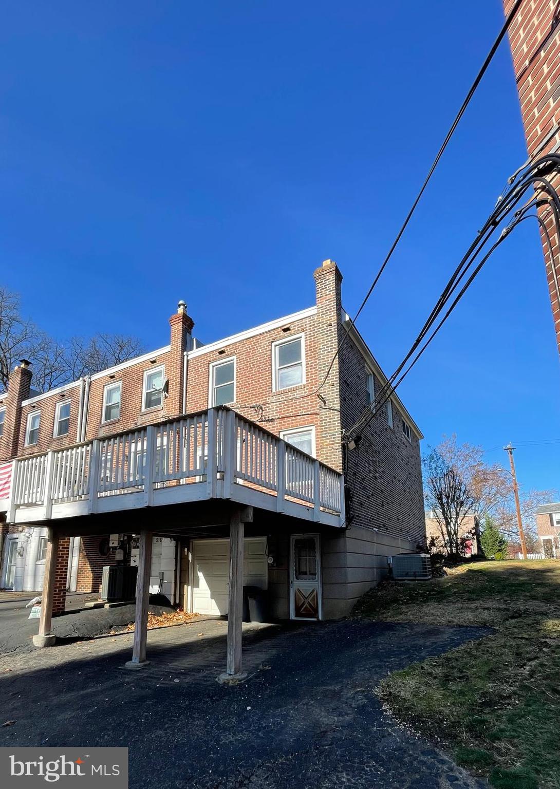 5358 Delmar Road Clifton Heights, PA 19018 - Photo 30 of 30 a view of a blue house with a yard