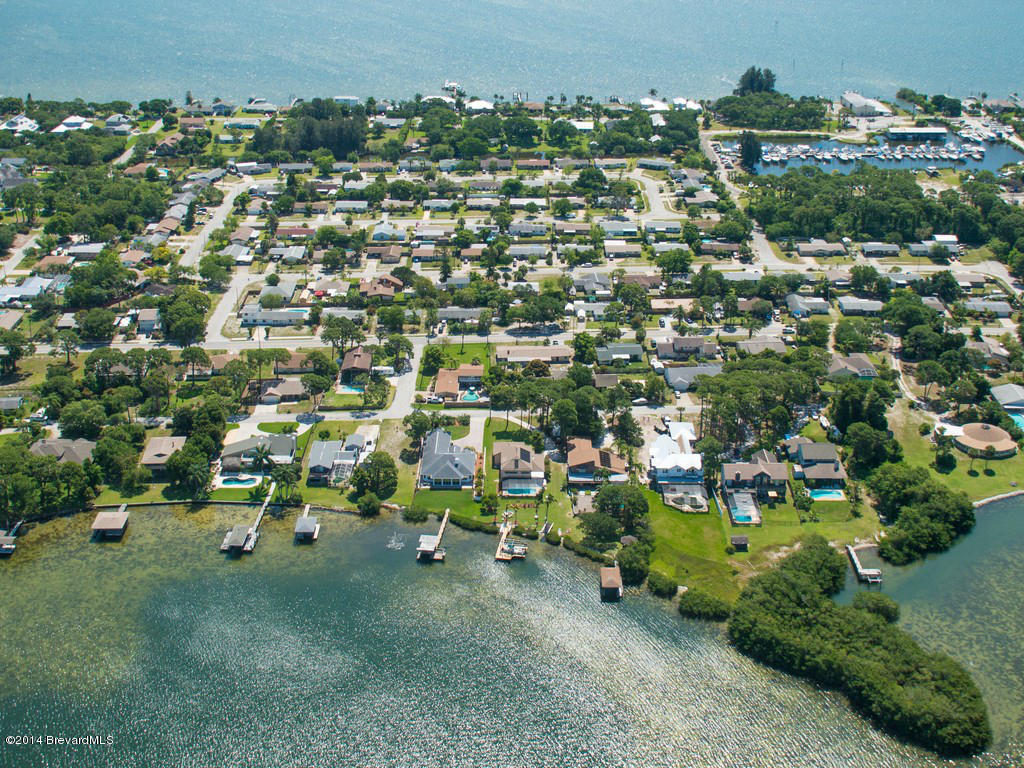 1205 Faulkingham Road Merritt Island, FL 32952 - Photo 26 of 29 Aerial