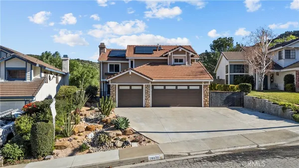 a view of a house with a outdoor space