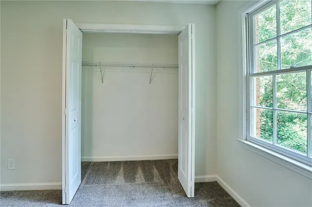 a view of empty room
