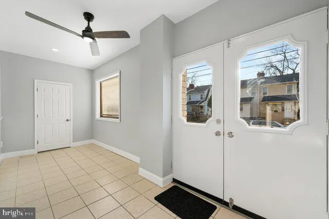 a view of an entryway