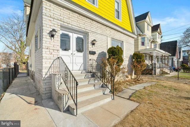 a view of a building with many windows