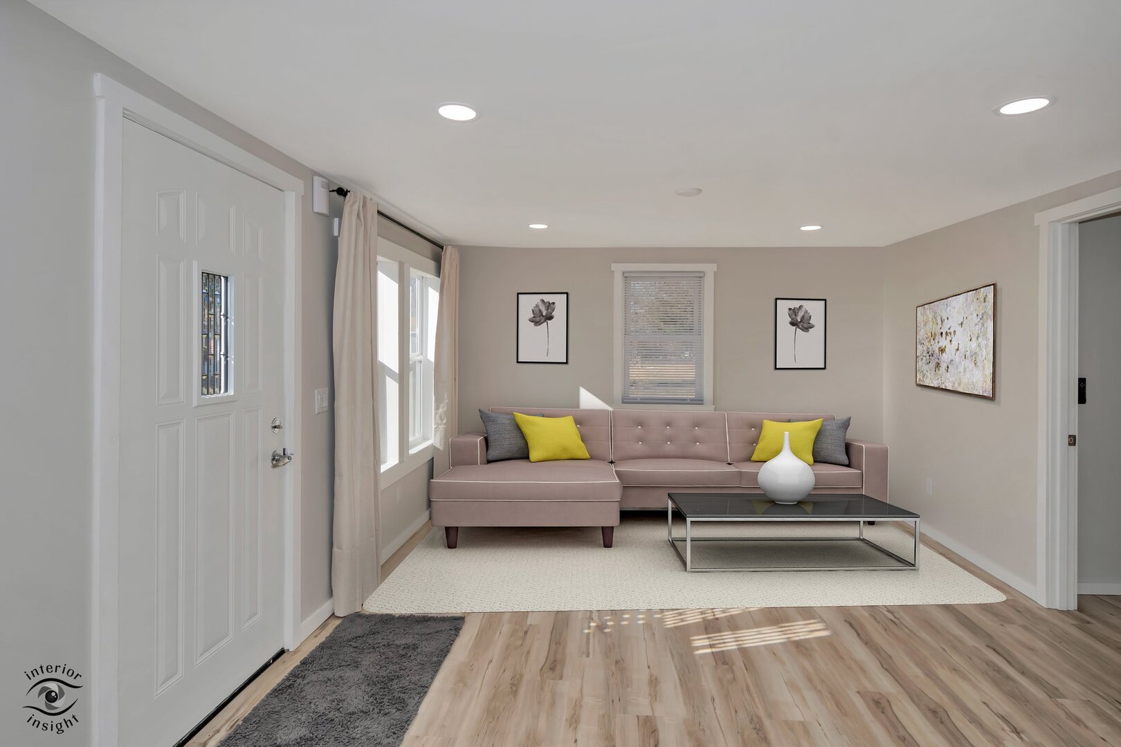 5101 East 1000 Road North Kankakee, IL 60901 - Photo 20 of 35 a living room with furniture and wooden floor