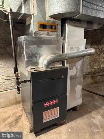 a close view of fireplace