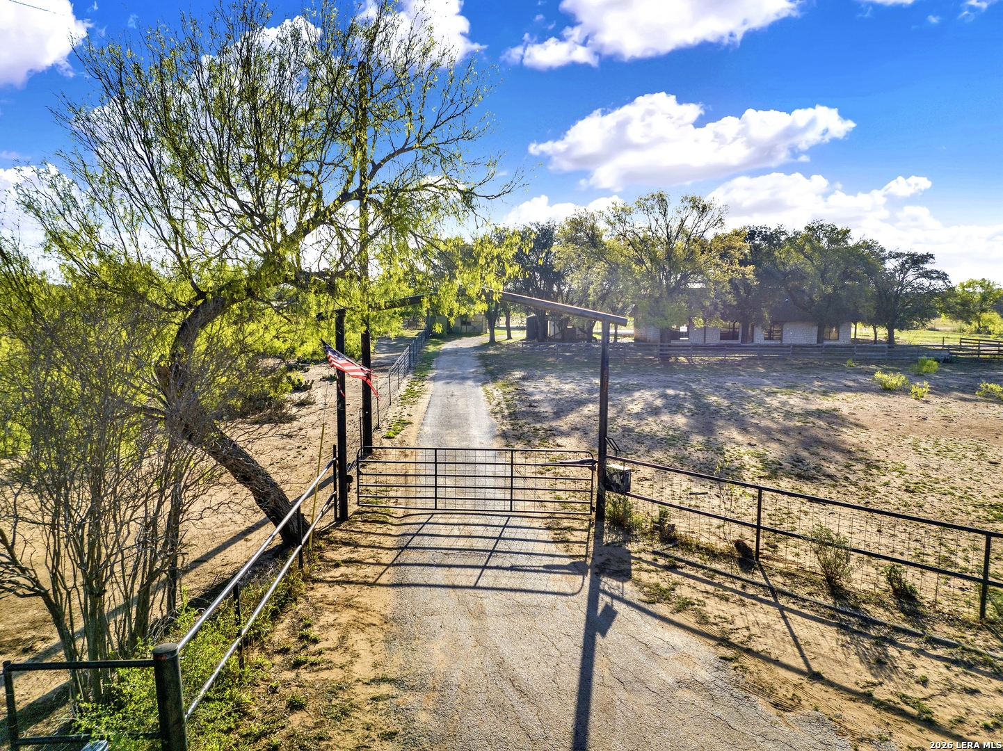 386 County Road 763 Devine, TX 78016 - Photo 38 of 49 a view of a pathway with a yard
