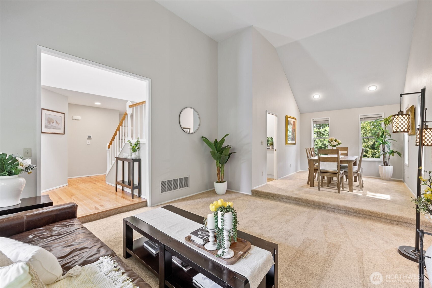 4310 209th Avenue Northeast Sammamish, WA 98074 - Photo 5 of 39 a living room with furniture and wooden floor