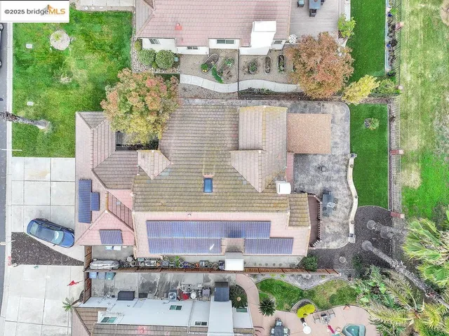 a view of a house with a swimming pool