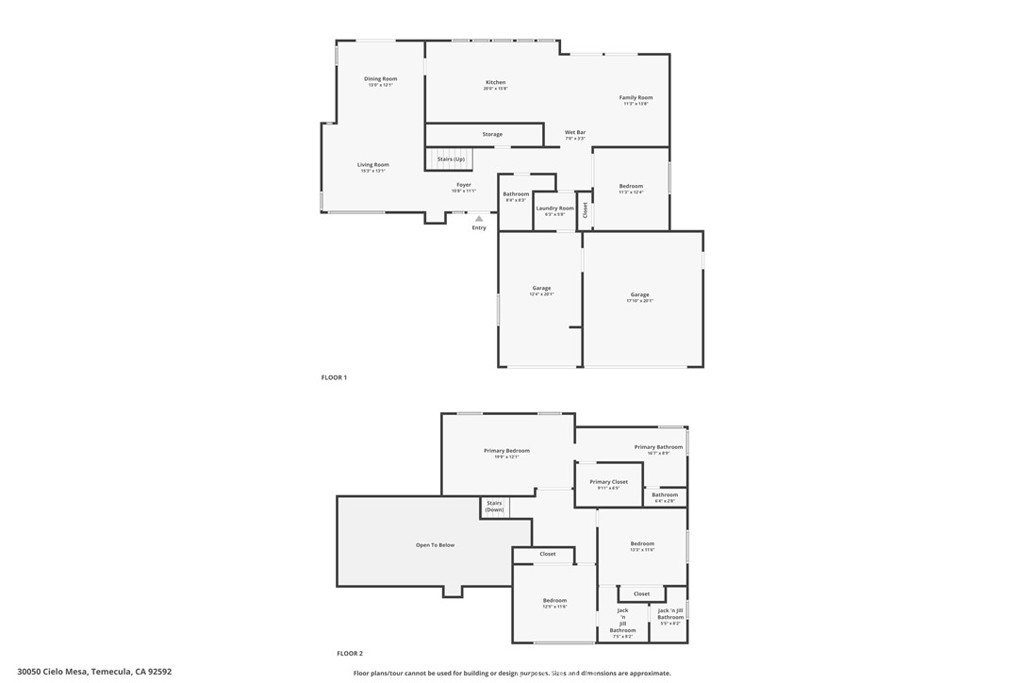 30050 Cielo Mesa Temecula, CA 92592 - Photo 41 of 43 a picture of floor plan