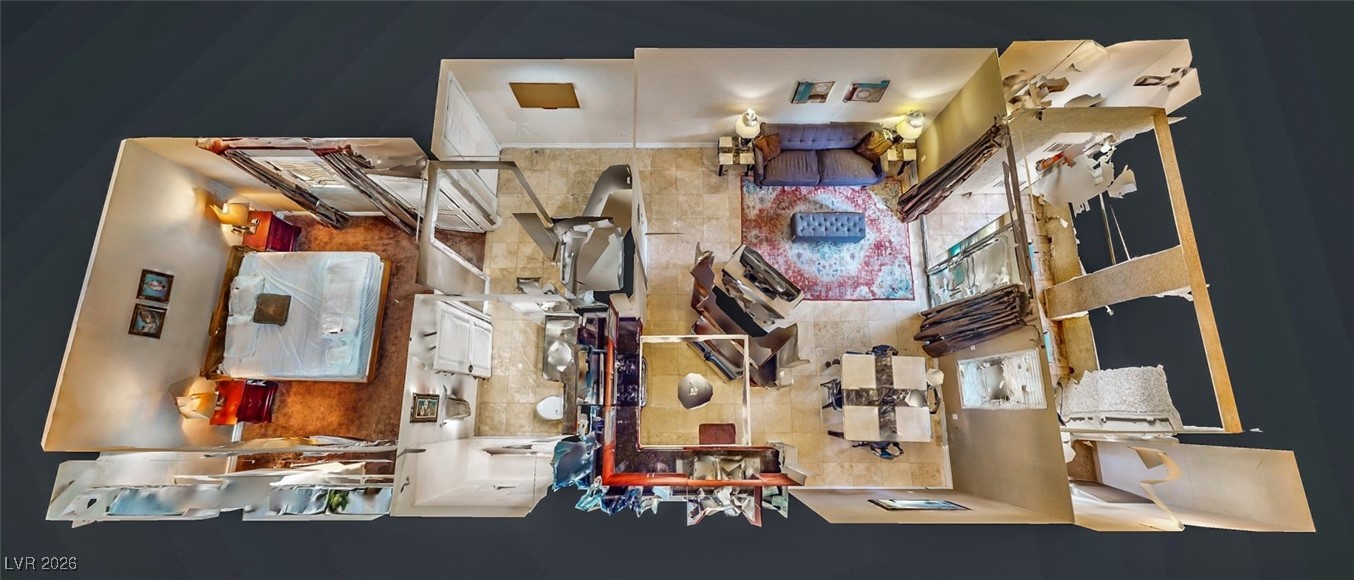 260 East Flamingo Road, Unit 229 Las Vegas, NV 89169 - Photo 4 of 31 View of room layout