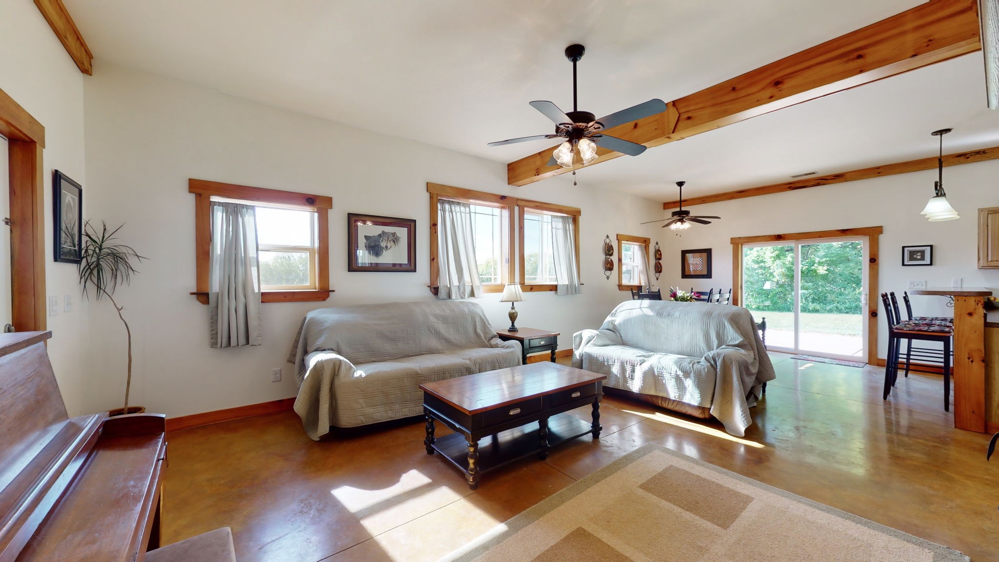 3968 Rowland Road Murfreesboro, TN 37128 - Photo 4 of 33 a living room with furniture a ceiling fan and a window