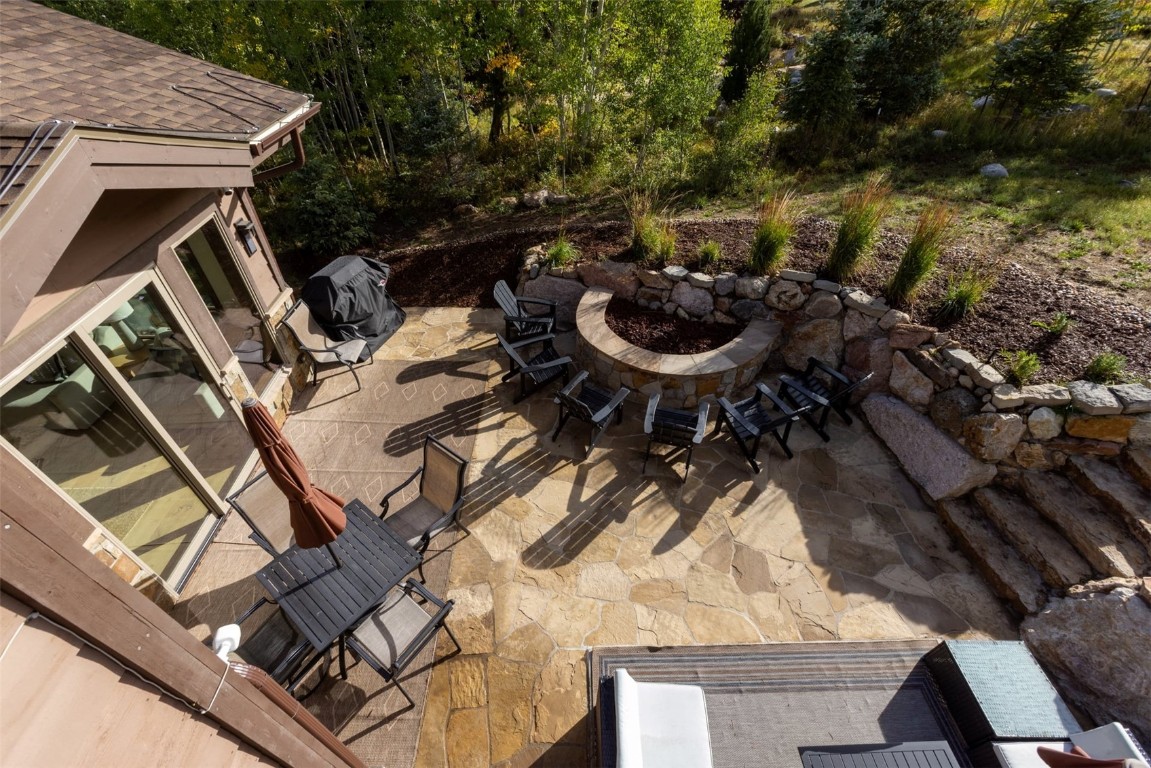 230 Game Trail Road Silverthorne, CO 80498 - Photo 46 of 46 a view of a patio with chair and table