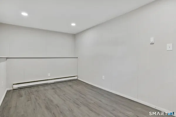 wooden floor in an empty room