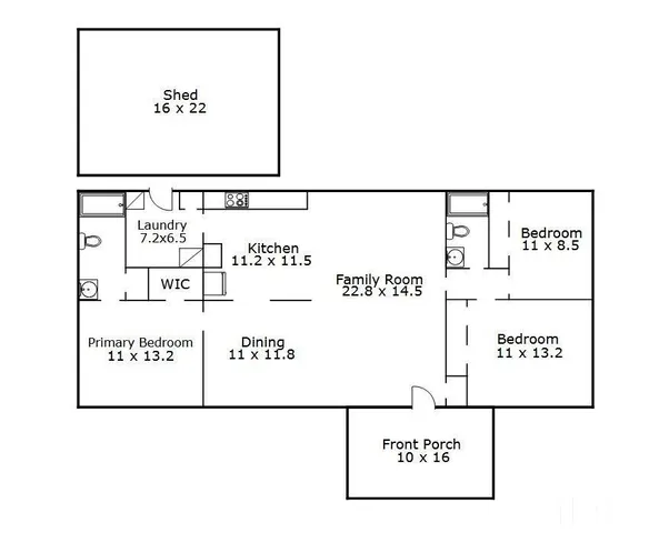 $229,900 | 313 Smith Road, Smithfield, NC 27577