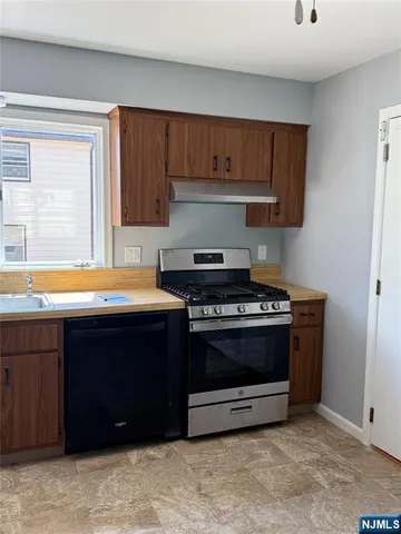 a view of a fireplace