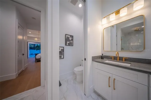 a view of a patio with a yard