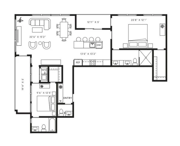 $1,229,000 | 567 Ponce De Leon Avenue Northeast, Unit 501, Atlanta, GA 30308