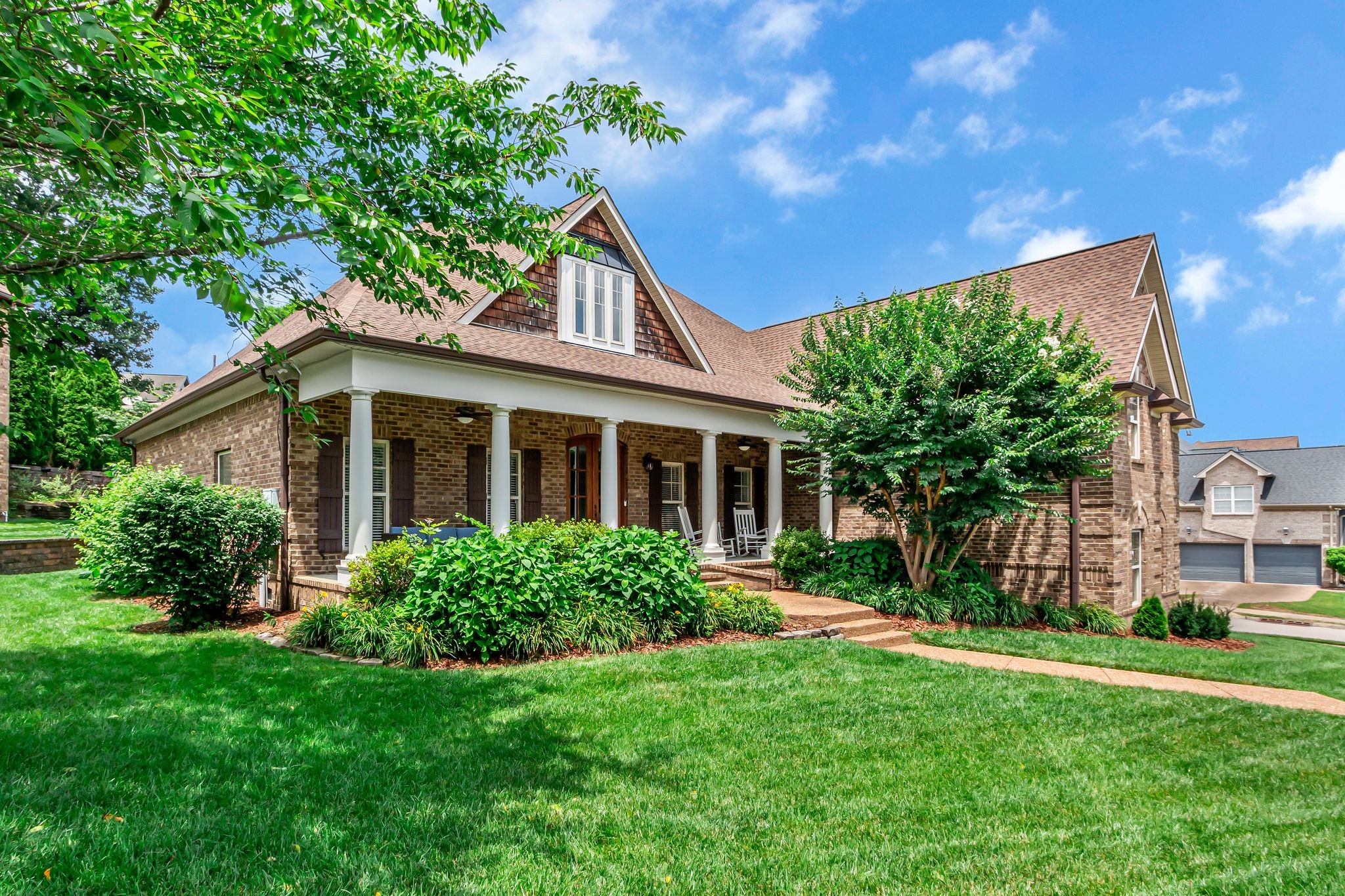 1051 Fitzroy Circle Spring Hill, TN 37174 - Photo 4 of 38 front view of a house with a yard