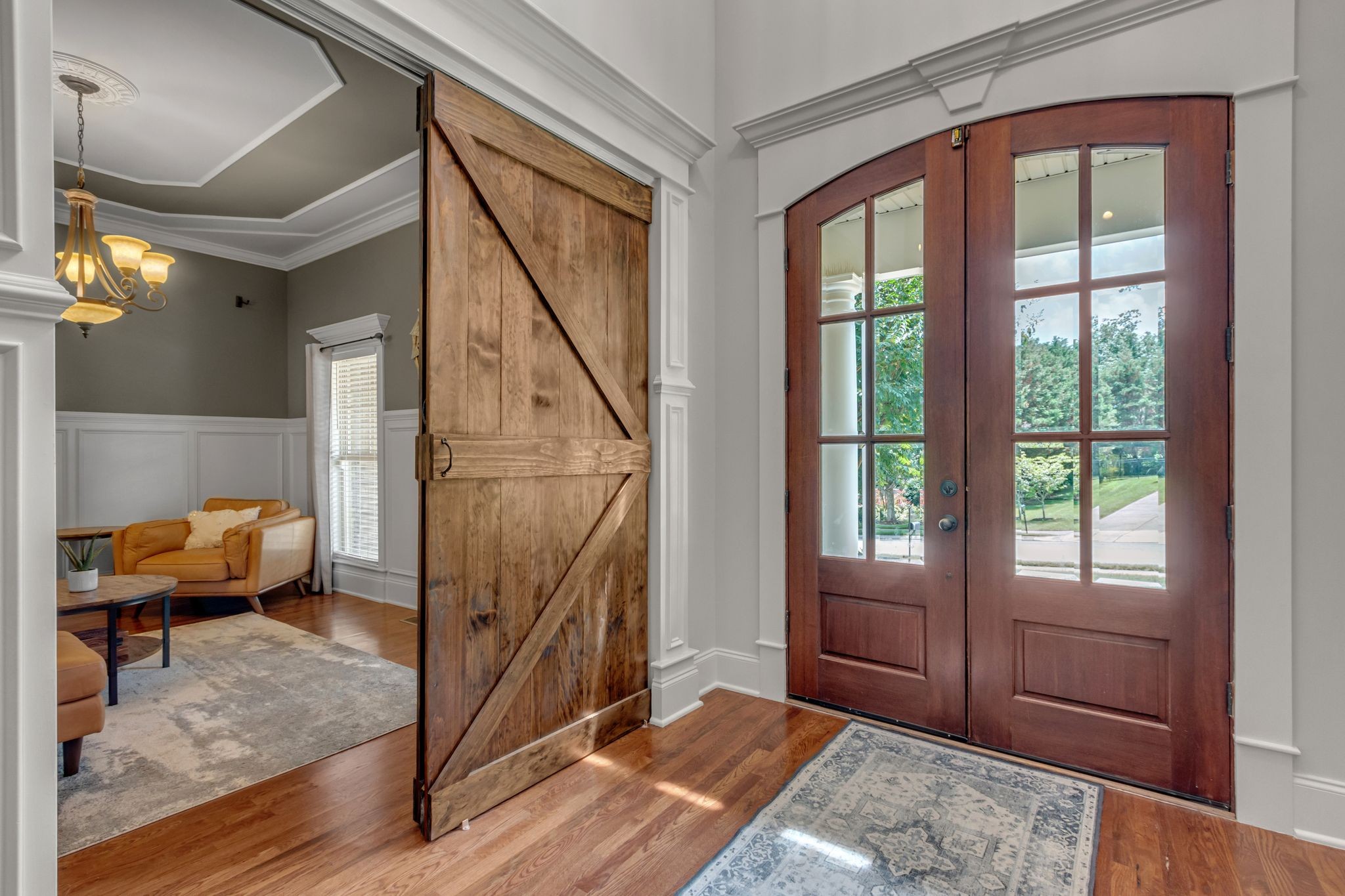 1051 Fitzroy Circle Spring Hill, TN 37174 - Photo 8 of 38 a view of entryway with wooden floor and furniture