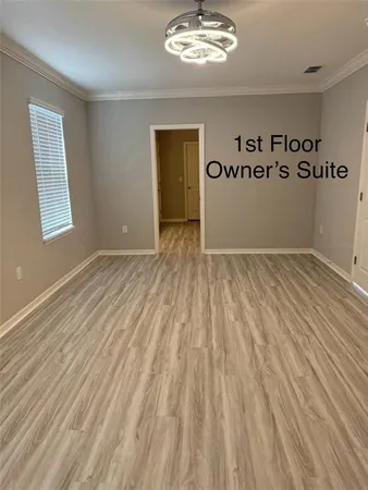 a view of a walk in closet