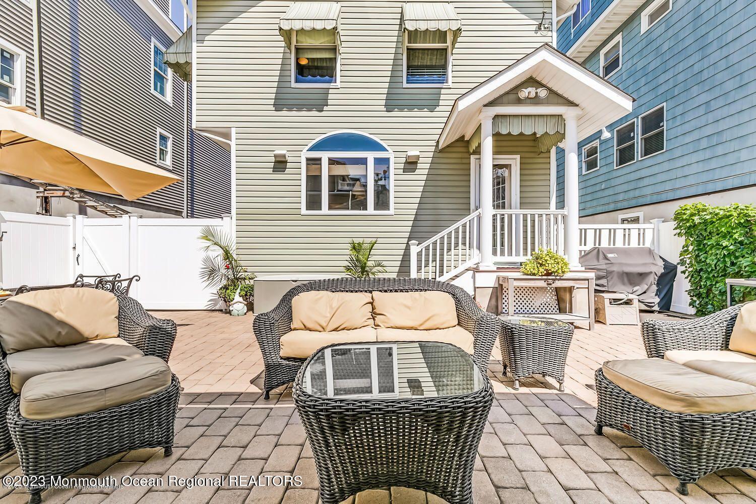 576 Ocean Avenue Sea Bright, NJ 07760 - Photo 28 of 32 576 rear paver patio