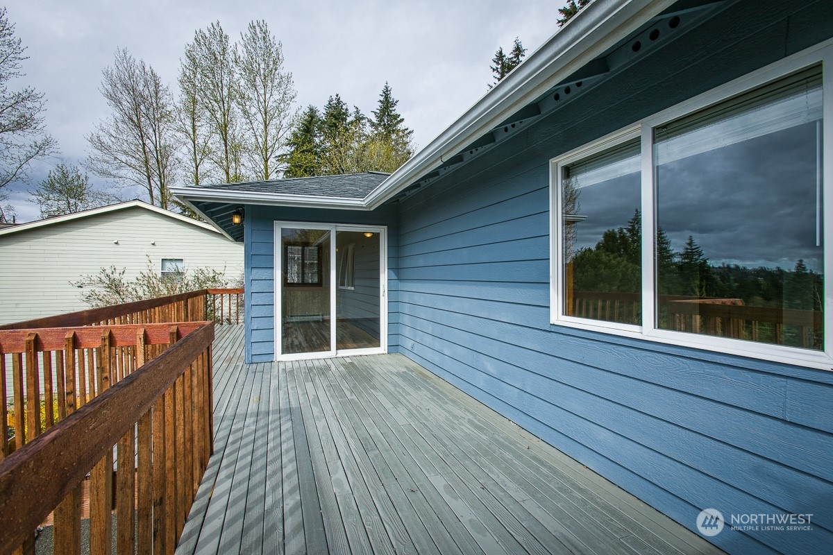 1818 35th Street Bellingham, WA 98229 - Photo 15 of 39 a view of a house with a deck