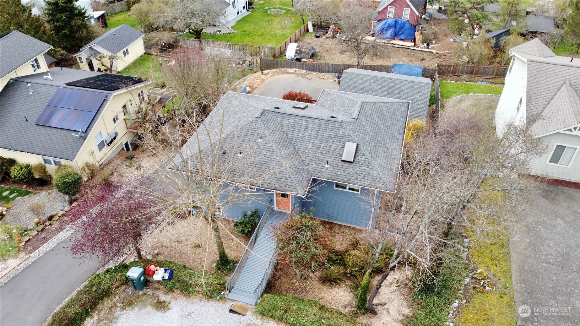 1818 35th Street Bellingham, WA 98229 - Photo 29 of 39 an aerial view of a house with a yard