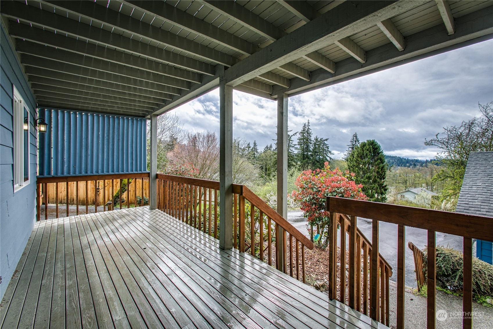 1818 35th Street Bellingham, WA 98229 - Photo 32 of 39 a view of balcony with wooden floor