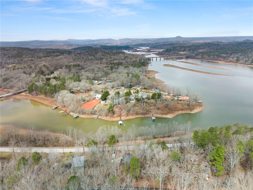 97 Cherokee Road Toccoa, GA 30577 - Photo 30 of 30 This panoramic view captures the scenic waterfront community nestled amidst nature's embrace.