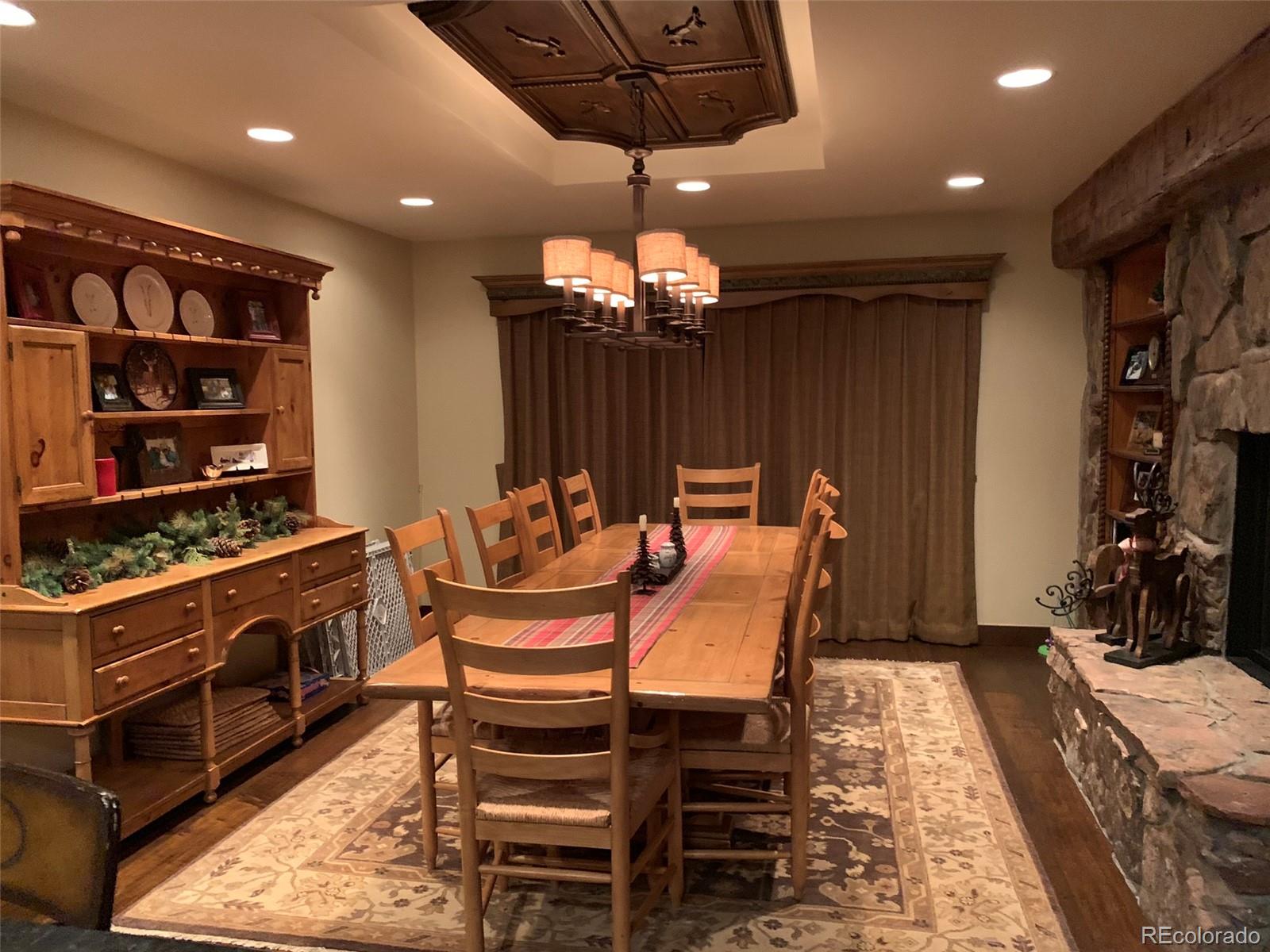 5148 Gore Circle Vail, CO 81657 - Photo 3 of 22 a dining room with furniture and window