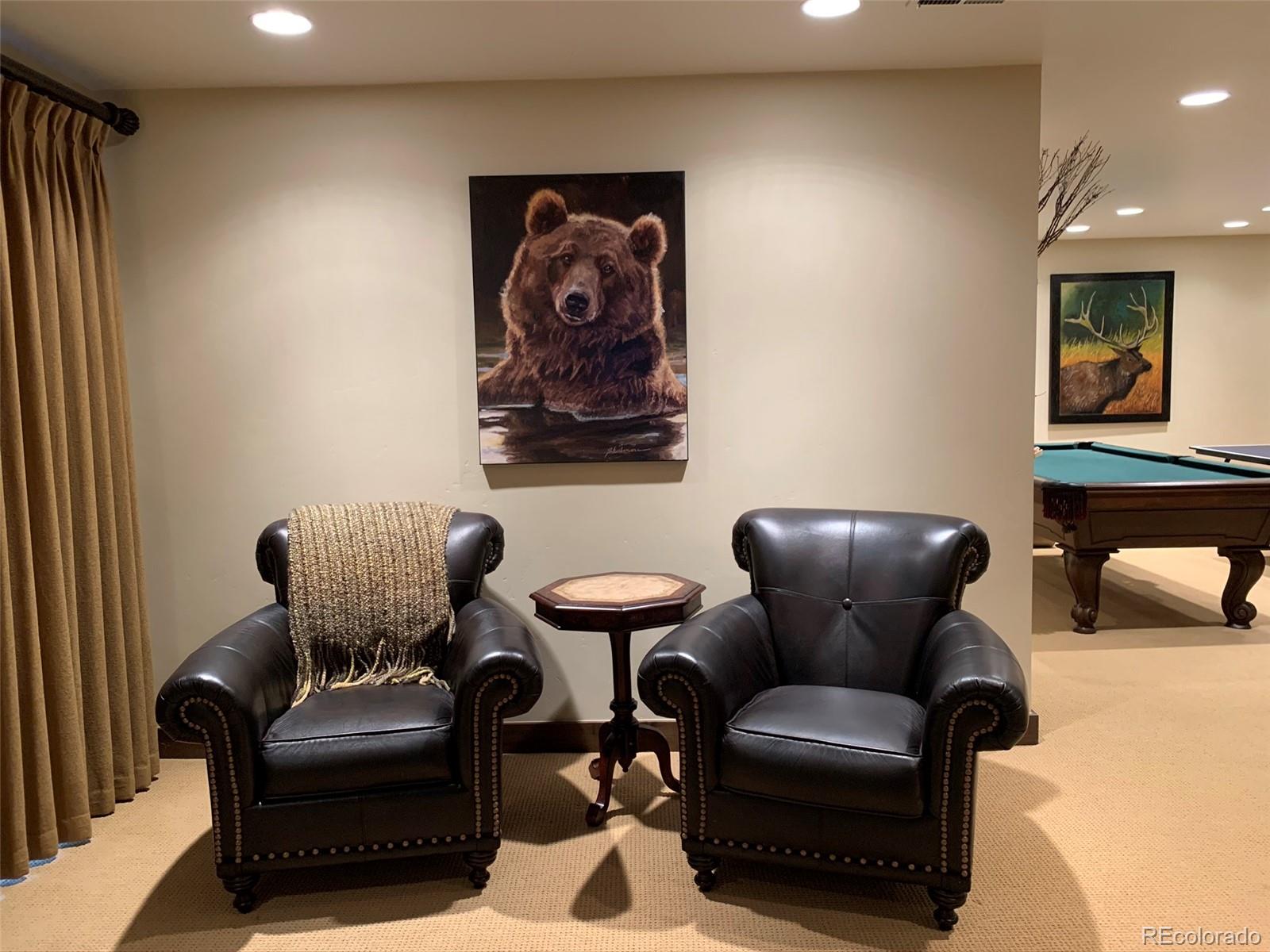 5148 Gore Circle Vail, CO 81657 - Photo 9 of 22 a living room with furniture and a painting