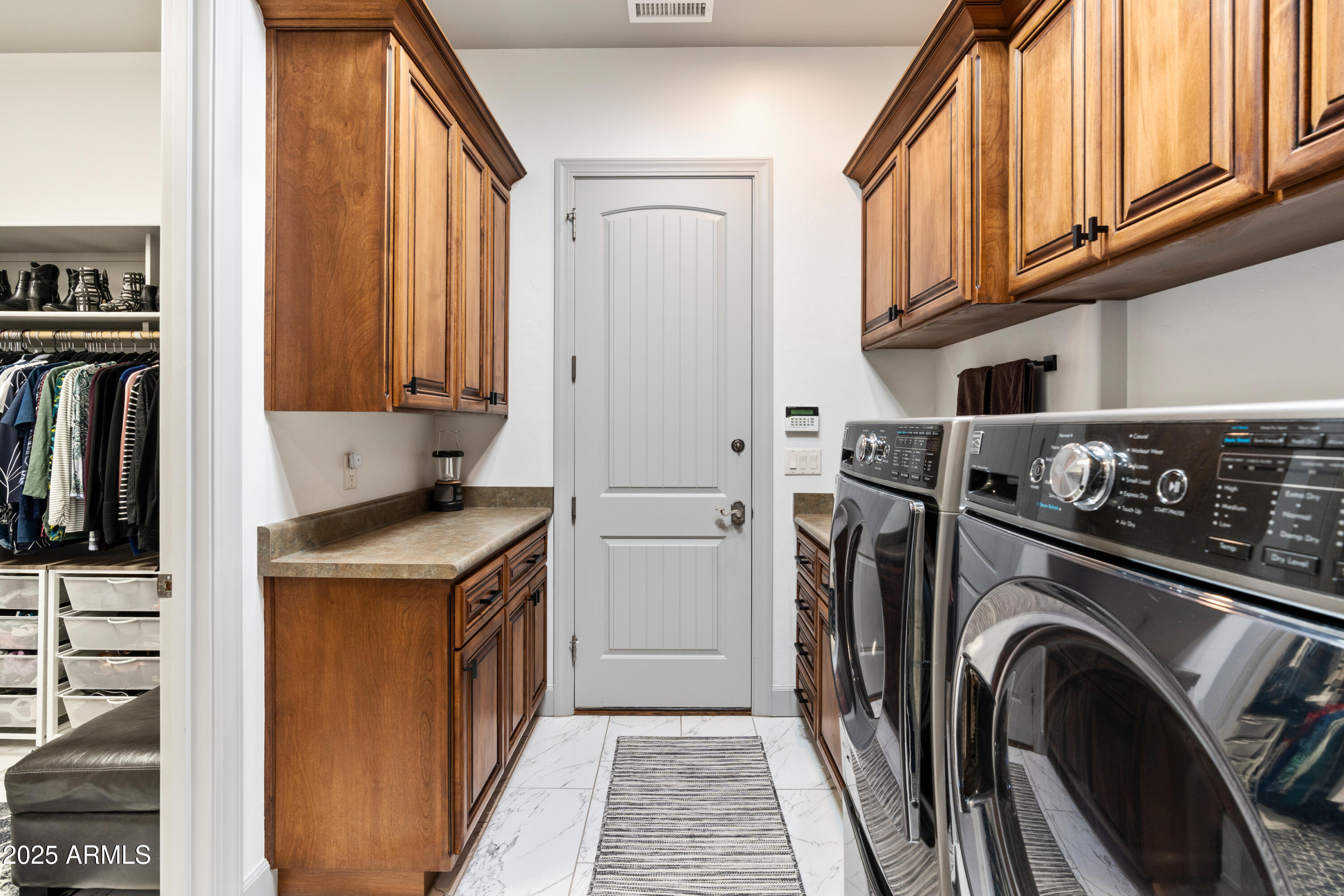 1672 Stable Rock Road Prescott, AZ 86303 - Photo 32 of 47 a utility room with sink dryer and washer