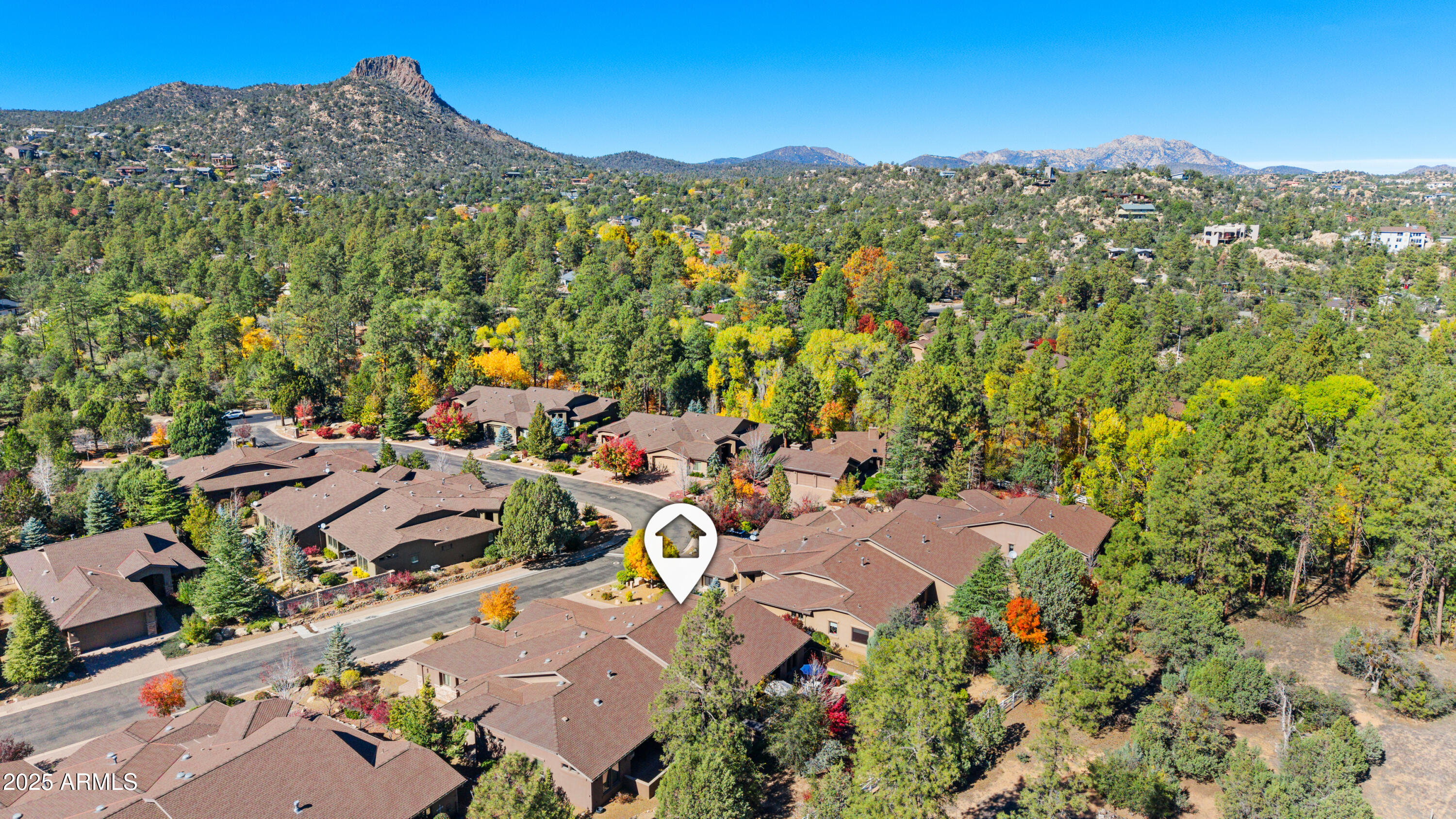 1672 Stable Rock Road Prescott, AZ 86303 - Photo 43 of 47 an aerial view of multiple house