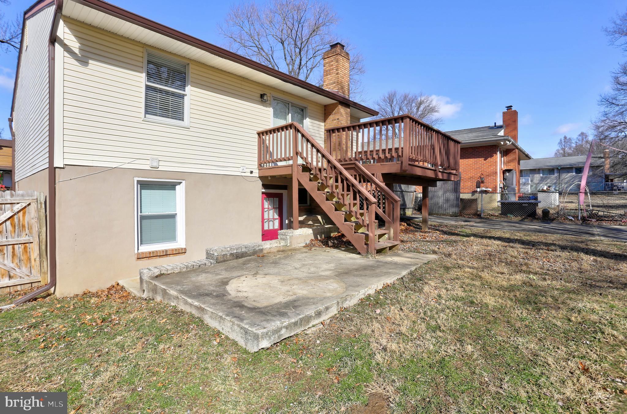9575 Cissell Avenue Laurel, MD 20723 - Photo 32 of 34 a view of a house with wooden fence