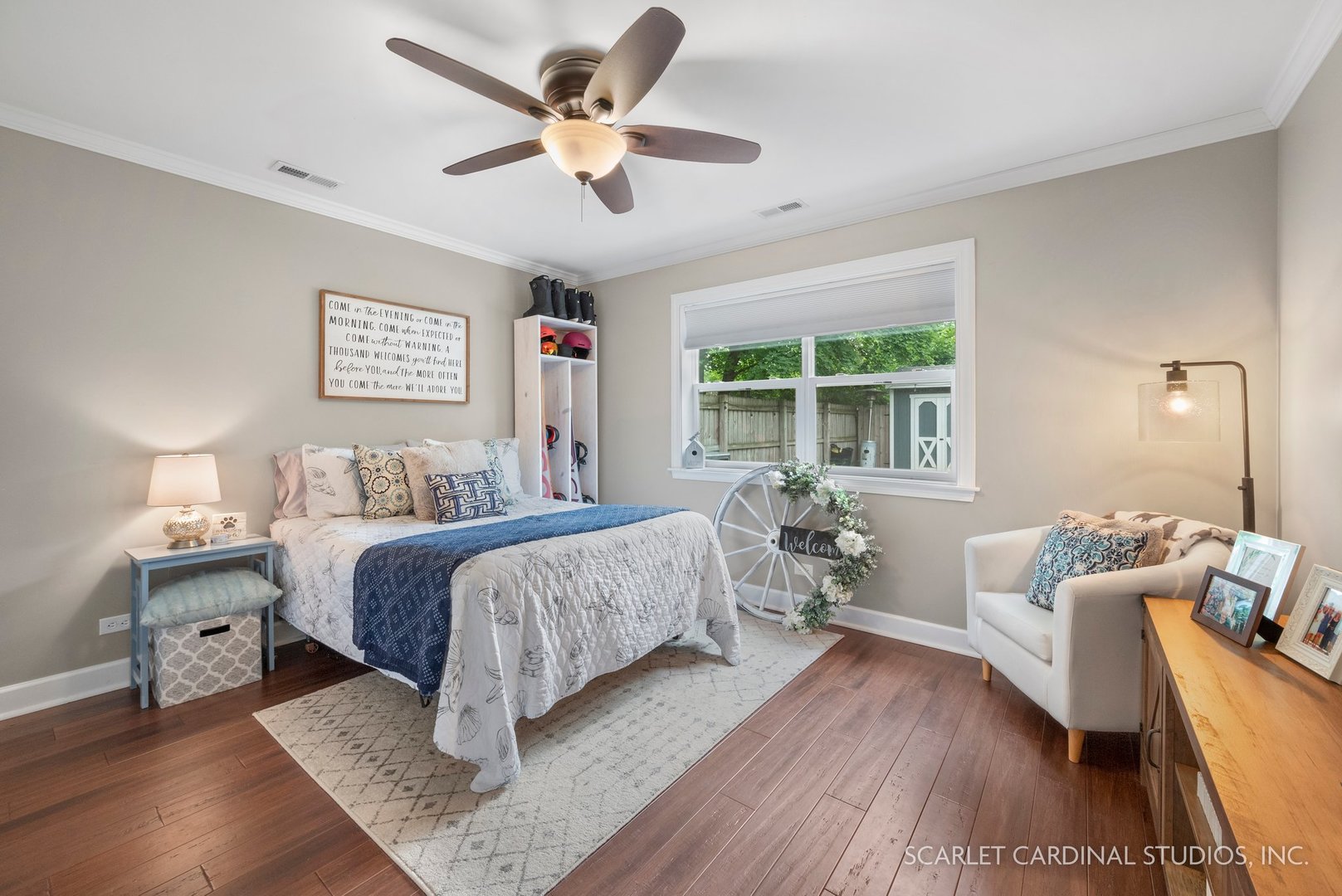 432 Countryside Drive Wheaton, IL 60187 - Photo 20 of 29 a bedroom with a bed and a large window