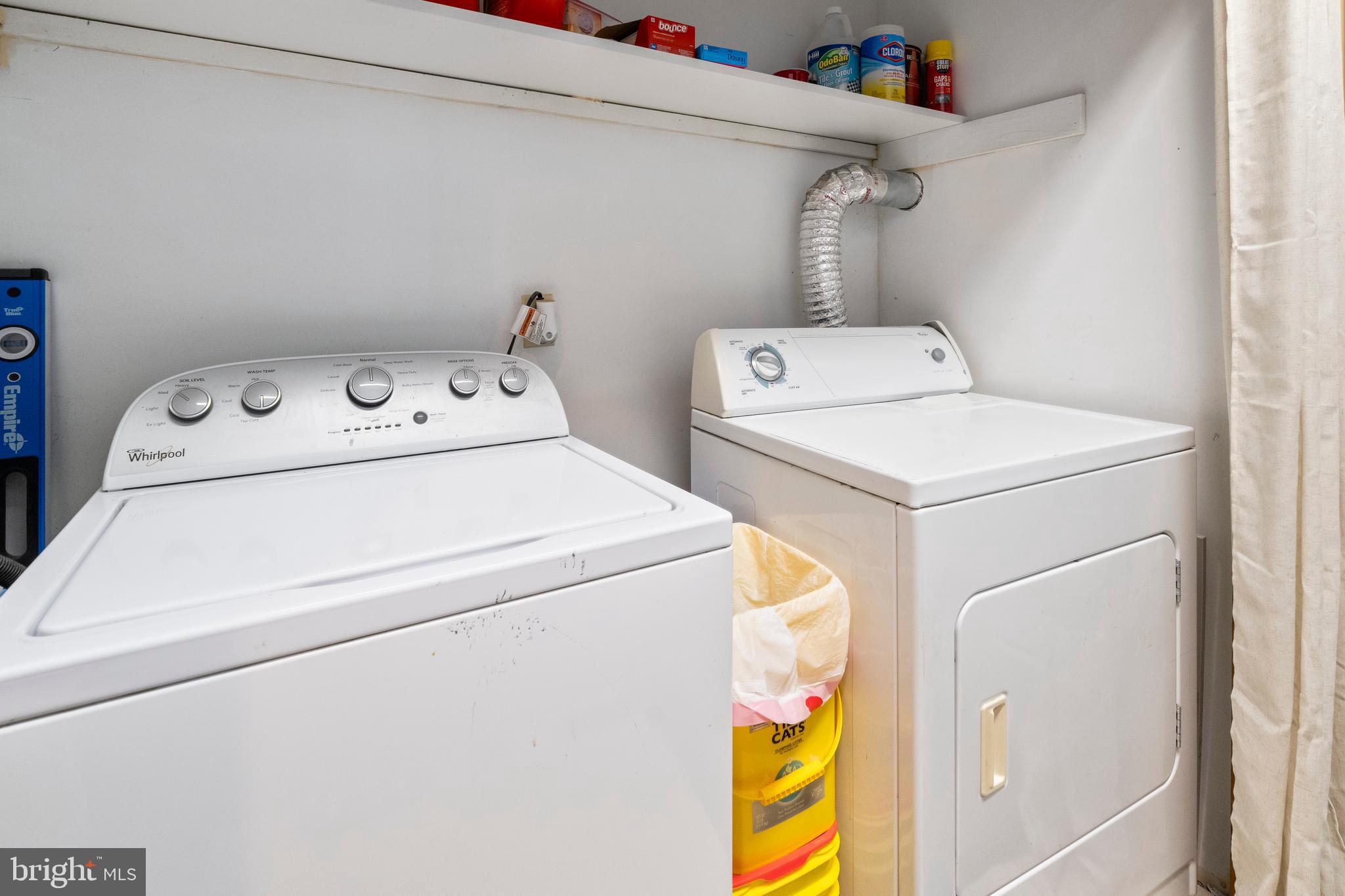 133 Roop Road Rising Sun, MD 21911 - Photo 19 of 58 a utility room with dryer and washer