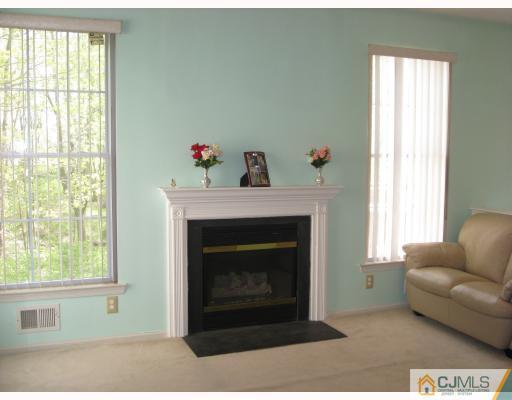 12 Timber Ridge Road North Brunswick, NJ 08902 - Photo 5 of 9 a living room with furniture and a fireplace
