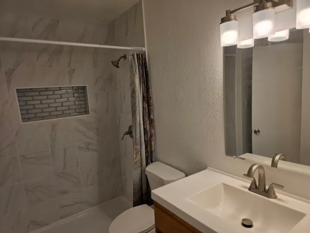 a view of a bathroom