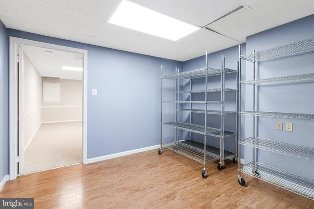 a view of empty room