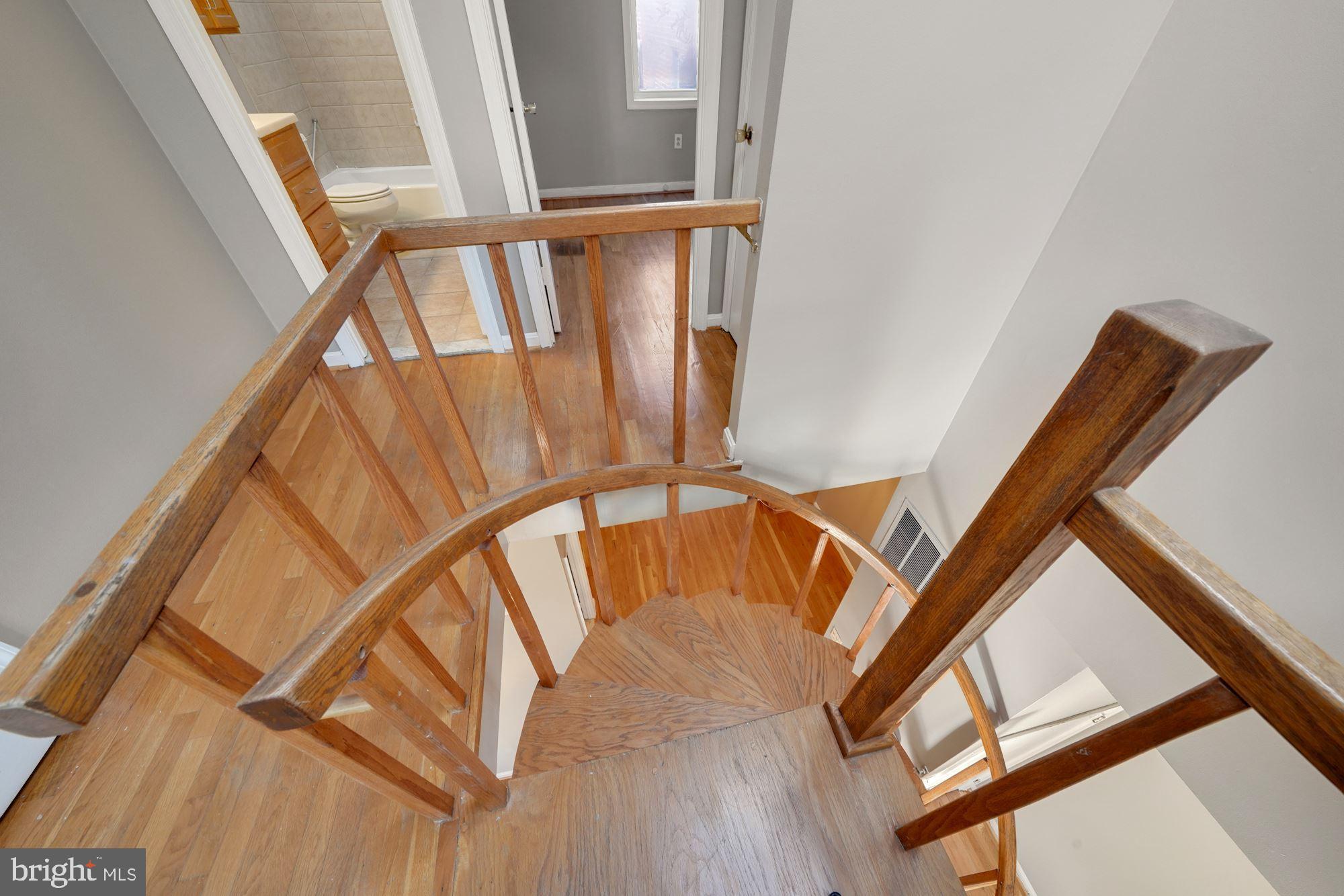 620 7th Street Northeast Washington, DC 20002 - Photo 11 of 27 Spiral Staircase