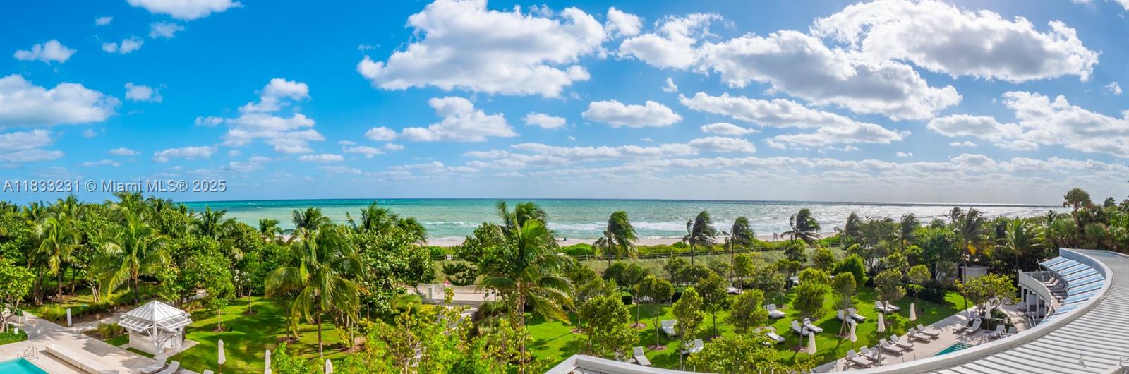 9001 Collins Avenue, Unit S305 Surfside, FL 33154 - Photo 5 of 23 a view of a yard